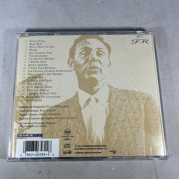 The Essential Jim Reeves CD 1995 RCA Remastered Compilation Country Music - Picture 2 of 3
